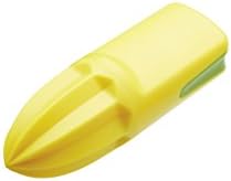 KitchenCraft KCHECITRUS Healthy Eating 2-in-1 Citrus Reamer / Lemon Zester - Yellow / Green, 4.3 x 4.3 x 12.5 cm