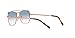 Ray-Ban RB3636 New Caravan Square Sunglasses, Rose Gold/Clear Gradient Blue, 55 mm
