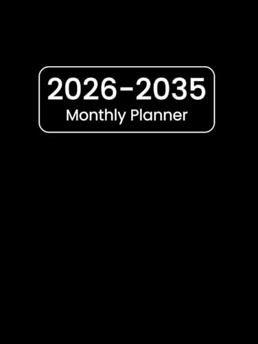 2026-2035 Monthly Planner: 10 Year Organizer for Goals, Tasks and Habits image 2