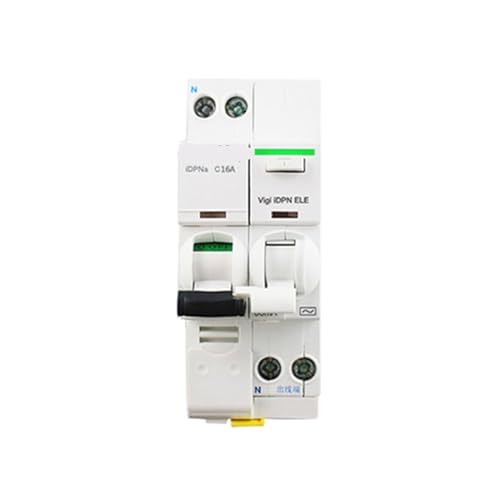 Mini disyuntor para evitar cortocircuitos con proteccion iDPNa 1P+N 20A 3