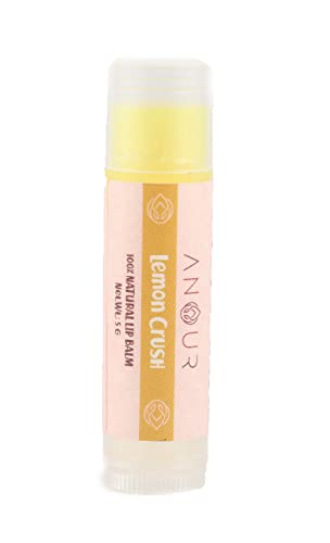 Anour Lemon Essential Oil Lip Balm | Shea + Cocoa + Mango Butter | For Moisturized, Dry & Chapped Lips | Vegan | For Men & Women - 5gms-picture-12