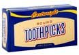 Cartwright Round Toothpicks - 6 Boxes (800 toothpicks ea)