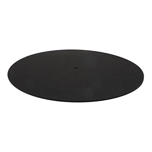 Garneck 7 Inch Felt Turntable Pad for Vinyl Player Record Player Accessories Disc Protective Mat