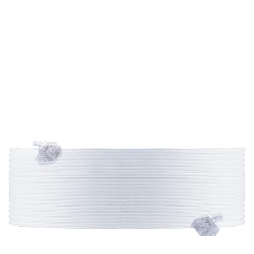 Cable de teléfono ultrafino Power Gear de 50 pies con conectores modulares de precisión