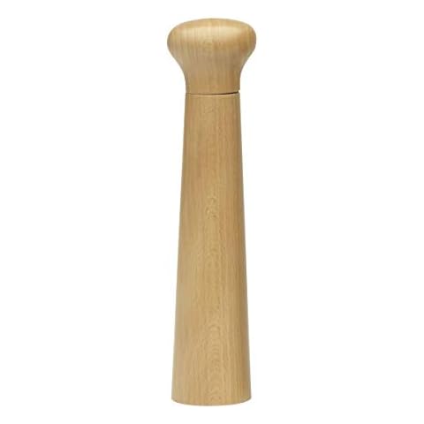 Legnoart Charapita Beech Wood Grinder Pepper or Salt Mill, 9.8-Inches Cover
