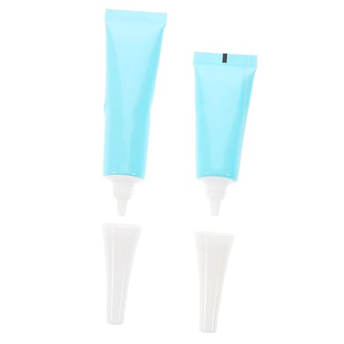 VICASKY 2 piezas de pegamento para uñas postizas, accesorios de arte de uñas, accesorios para decoración de, para, pasta azul