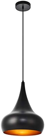 Circa 15 Inch 1-Light Pendant in Black