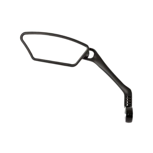 Menolana Bike Mirror Adjustable Motorcycle Riding Accessories Scooter Impact Resistant Handlebar Mount Bicycle Rear View Mirror, Left Side