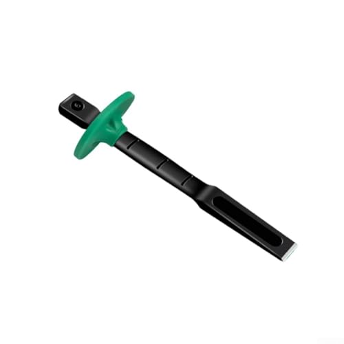 Oniissy Pelle plate, burin à béton à tête de burin à ciment et pierre - Ciseau à maçonnerie - Ciseau plat en acier - 15,2 cm