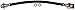 Dorman H621800 Brake Hydraulic Hose Compatible with Select Chevrolet Models