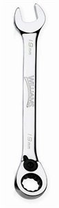 Williams 1210MRC 10mm Reversible Ratcheting Combo Wrench Metric, 12 Point, Silver - Image 2