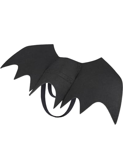 Fantasias de Halloween para cães, asas de morcego, sino de abóbora, animal de estimação, cosplay, fe