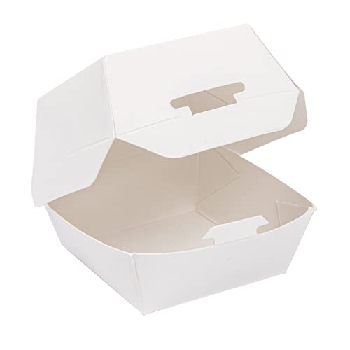 García de Pou 50 unidades - Mini Conchas Hamburguesa 250 G M2 5,3X5,7X5 Cm Blanco Cartoncillo