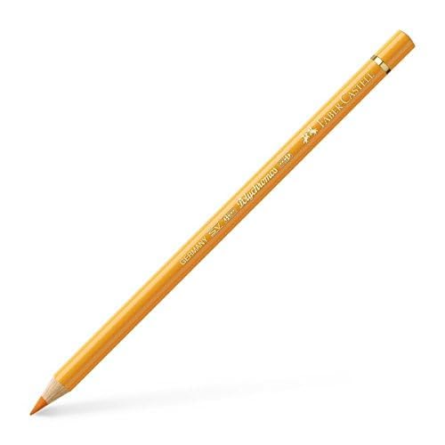 Faber-Castell Lápis Único Polychromos Artists' - Cor 109 Amarelo Cromado Escuro