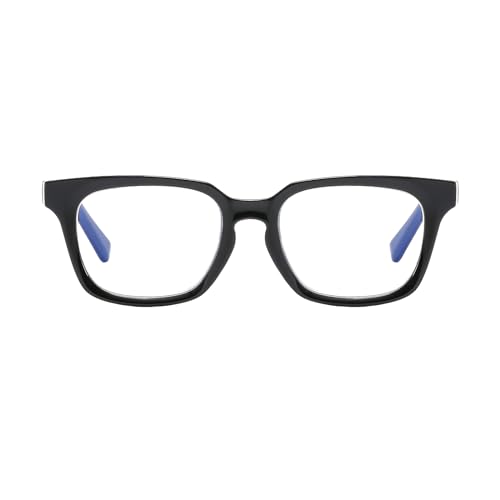 Image of Reading Glasses Blue Light Filter Glasses Stylish Reader Optics Anti-Blue Vision Aid for Women Men Quality Spring Hinge Reading Aid 2.5X BM671