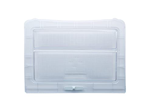 Image of SMIPLEBOL - The Best Is Here Fridge Vegetable Box Crisper Cover Compatible for LG Double Door Refrigerator (Part No:MCK622993 / SGI0609), Clear