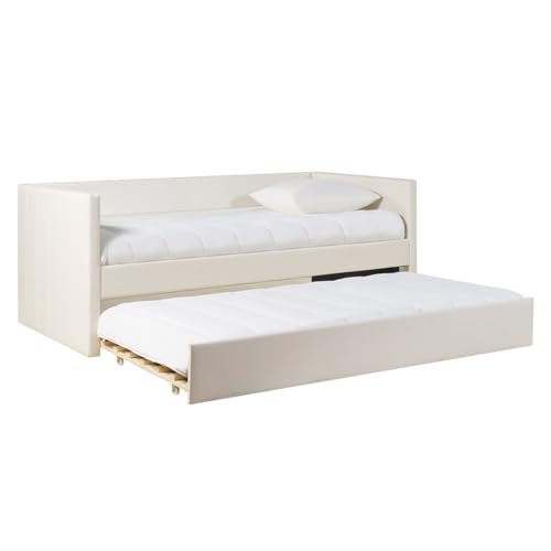 Miliboo Elie - Cama nido (90 x 190 cm), color blanco