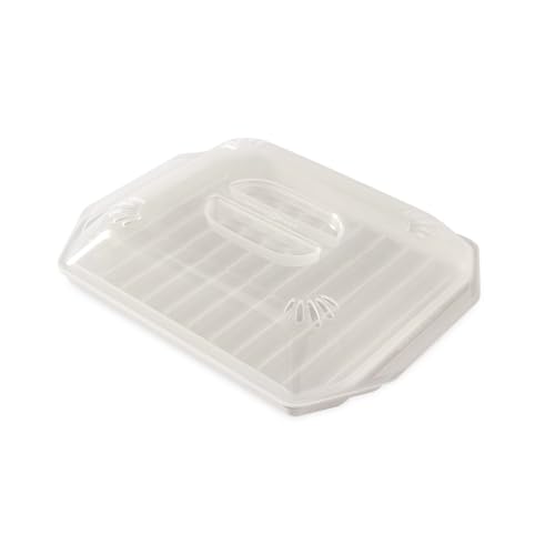 Nordic Ware Bacon Rack with Lid, 10.25x8x2 Inches