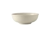 Tuxton China BEB-3503 Menudo/Salad Bowl, 35 oz., 7-5/8' Diameter x 2-3/4'H, Round, Microwave and Dishwasher Safe, Oven Proof, Fully Vitrified, Ceramic, DuraTux, Pack of 12