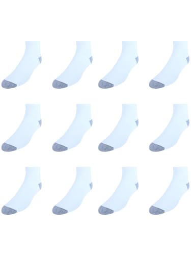 Hanes Men's, X-Temp Lightweight Socks, Crew and Ankle, 12-Pack4