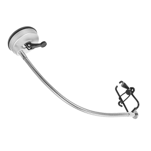 Soporte para secador de pelo PRETYZOOM de acero inoxidable con ventosa 2