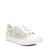 Suela antideslizante Refresh 79186, Zapatillas Mujer, Beige, 37 EU