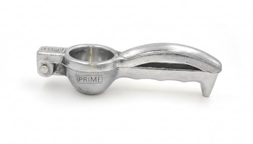 Image of Prime Bakers and moulders Aluminium Lemon /Lime Squeezer, Hand Press (Silver)