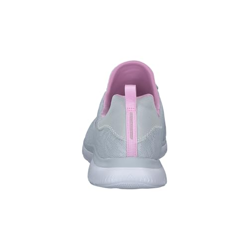 Image of Skechers Track-Ripkent Men's Trainers, Light Grey Mesh Lavender Trim, 6 UK