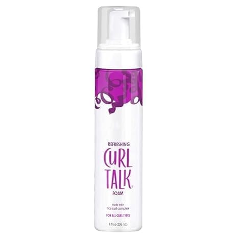 Your Not Mother Curl Foam – 8 oz Fragrance-Free Lightweight Styling Foam for Curly & Wavy Hair – Defines Curls, Reduces Frizz, Adds Volume – Alcohol-Free, No Crunch, Silicone-Free Styling Mousse