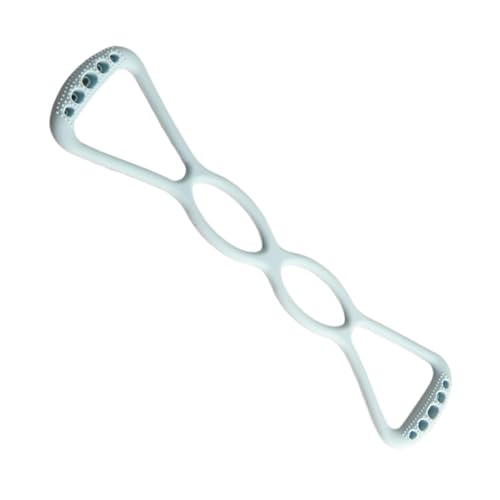 Correa elástica de fitness, banda de fuerza portátil, herramienta de entrenamiento con agarre ergonómico, equipo deportivo con construcción de silicona, accesorio de gimnasio de 14.76 x 3.54 pulgadas