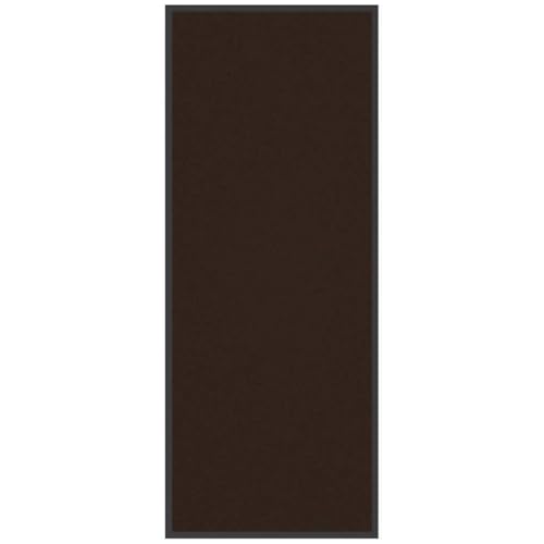 Paillasson marron 60x150 cm anti saleté pour grande entrée de maison - 2
