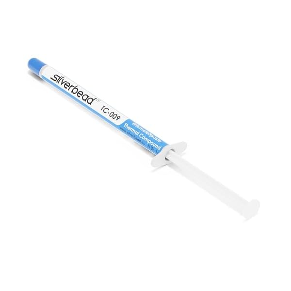 Silverbead Wärmeleitpaste [5 Stück] Hochleistungs Thermische Thermal Paste Grease Compound TC-009 | für alle CPU Kühler PC GPU LED SMD IC Heatsink Kühlkörper Wasserkühlung Notebook & Laptop PS4 – Bild 7