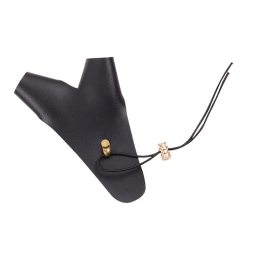 BESPORTBLE Hand Protector Hand Cover for Archery Finger Cover Elastic Rope Comfortable Pu Leather Shooting Enthusiasts