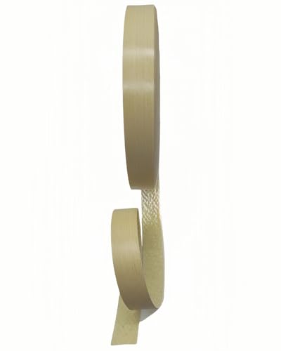 Image of HGKJHFmelamine Edging Tape. 13 /16in*25ft,pre Coated with hot melt Adhesive Flexible Veneer Edge Edging, Used for Cabinet and Furniture Maintenance (No5-canary Yellow, 13 /16in*25ft)