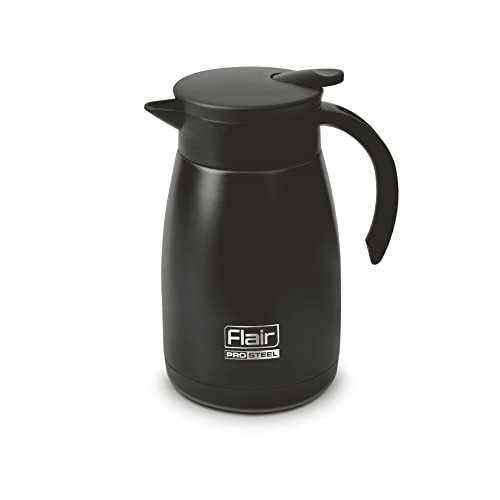 Image of Flair Cafe Vacuum Insulated Steel Kettle 750 ML (Black)