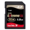SanDisk 1 GB Extreme III SD Card ( SDSDX3-1024-901, Retail Package)