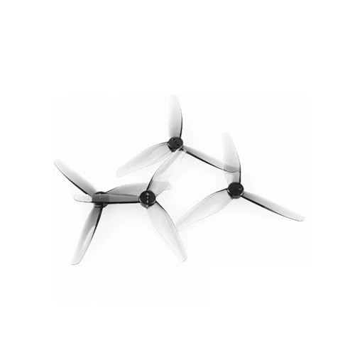 Hélices T3X3X4 en polycarbonate haute résistance pour drone Cinewhoop blanc