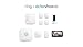 Ring Alarm 8-Piece Kit (2nd Gen) with Ring Indoor Cam (White) and Echo Show 5 (2nd Gen)
