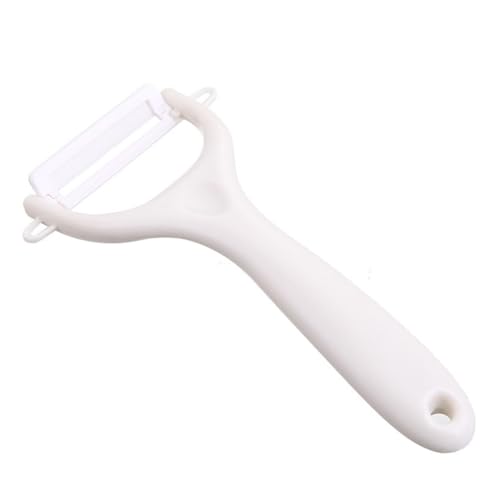 Cabilock Set da 6 Pezzi di Sbucciatori in Ceramica Gadget da Cucina per Frutta E Verdura Anti-Danno Colori Casuali E Duraturi