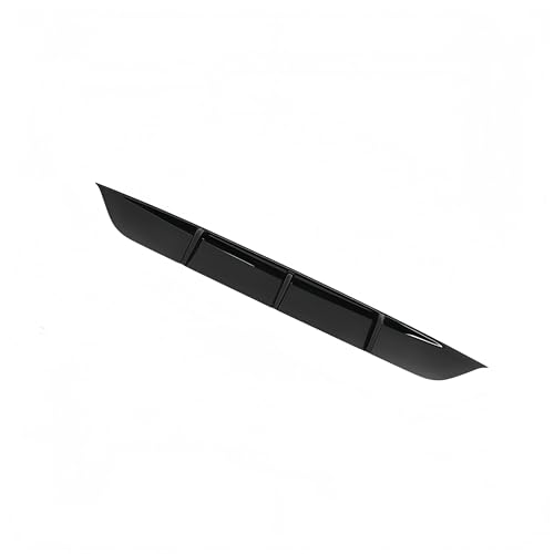 Becquet de pare-choc arrière pour Tesla Model Y Juniper 2025 protection lèvre Bright Black