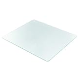 Vance 12 x 10 inch Clear Surface Saver Tempered Glass Cutting Board | Best Kitchen Chopping Board...