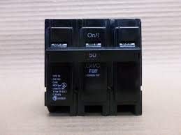 TB350 T&B 3 Pole 50AMP 240VAC PO Circuit Breaker