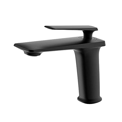 Robinet de lavabo noir mat pour remplacer un mitigeur usé - 2