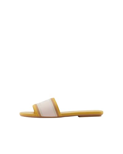 Image of Armani Exchange Women's Padded Slide on Sandal With Printed Corporate Logo on Top