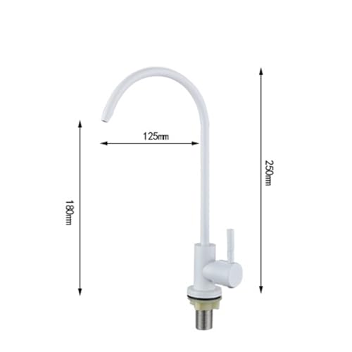 Filtre à eau potable rotatif QYYZTQY élimine le goût de chlore du robinet gris - 4