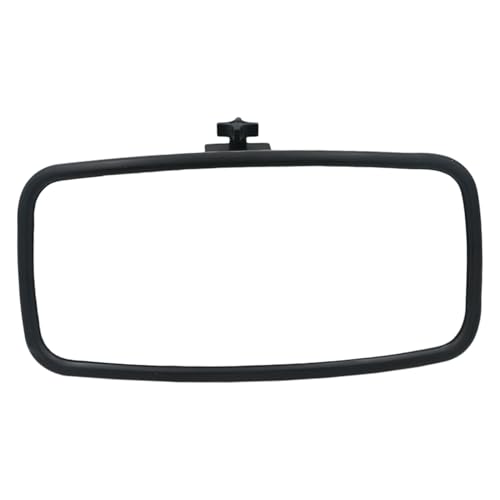 Rétroviseur de bateau à pince 13 x 6 miroir de rechange en verre cadre PP pour yacht