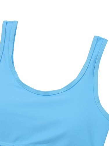 Girls Swimsuit Bikini Set 3 Piece Bathing Suit Tropical Floral Swimwear with Cover Up Skirt 9-16Y2