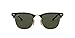 Ray-Ban RB3716 Clubmaster Metal Sunglasses+ Vision Group Accessories Bundle for unisex-adult(Black On Arista/Crystal Green(187)