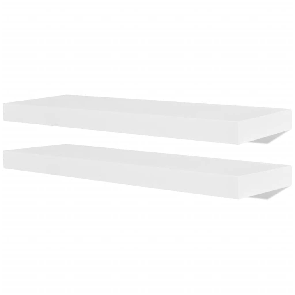 Juego de 4 estantes de pared modernos (60 cm x 20 cm x 3,8 cm, tablero DM mate, fuerte agarre hasta 5 kg por tablón, para sala de estar, dormitorio, cocina, oficina y pasillo