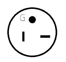 Parkworld 885774 Nema 6-20 Extension Cord 6-20P To 6-20R (T Blade Female Also For 6-15R Adapter) 250V, 20A, 5000W (25Ft) #TOP3